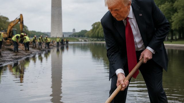 Unexpected Events Surround Trump’s Reflecting Pool Renovation | game slot menang banyak, rtp 367