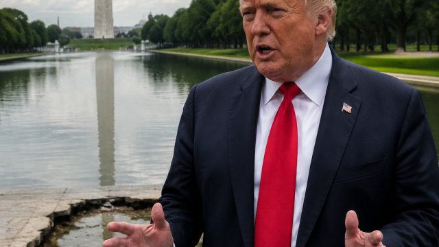 Trump Addresses Controversy Surrounding Reflecting Pool Damage | pragmatic slots rtp, vio slot